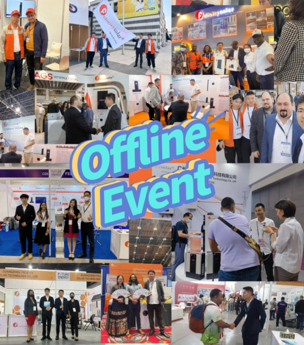 Felicity solar trade show-offline event