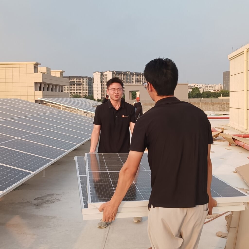 Felicity Solar Project-50K System Installed at Felicity Solar's New Plant