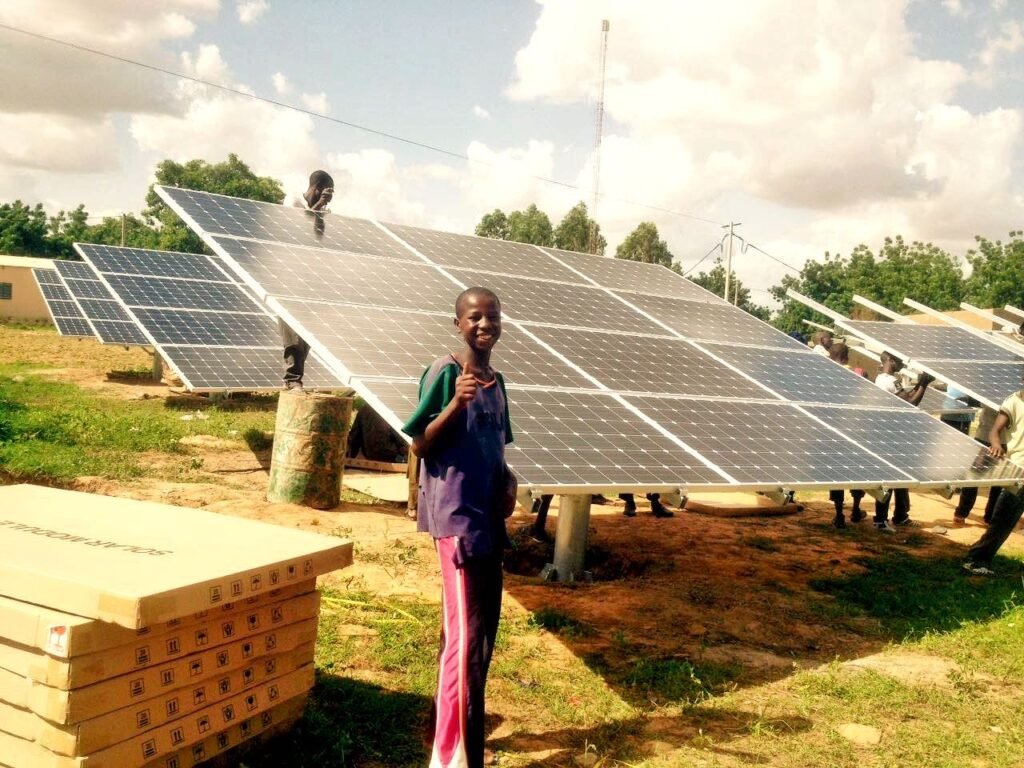 Felicity Solar projects - 120Kva Solar Power System in Mali